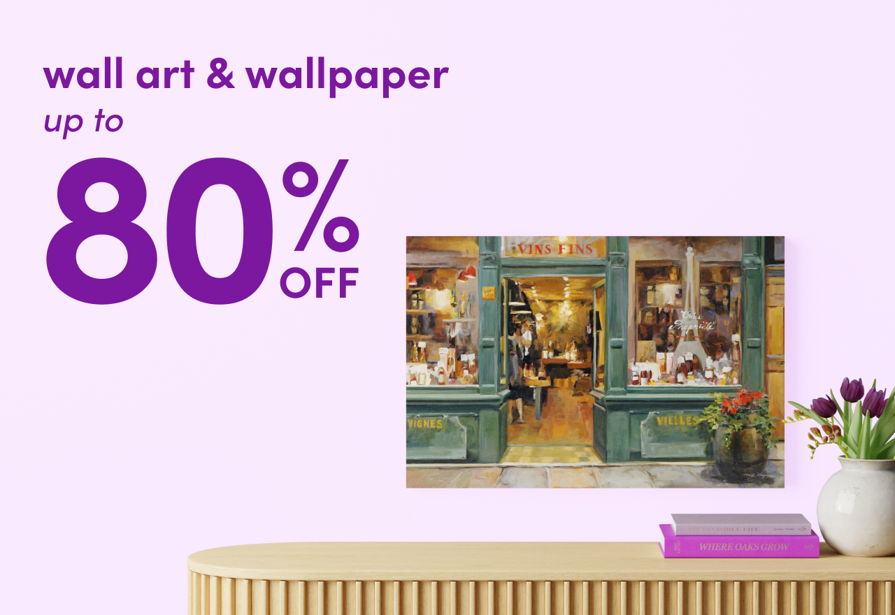 deals on wall art & wallpaper